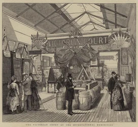 Den victorianske domstol ved den internationale udstilling